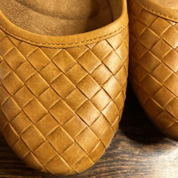 Aetrex Lyla Ballet Flats Woven Leather, size 38 EU/7.5-8 US - Picture 9 of 9